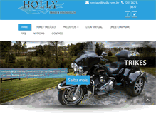 Tablet Screenshot of holly.com.br