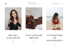 Tablet Screenshot of holly.ie